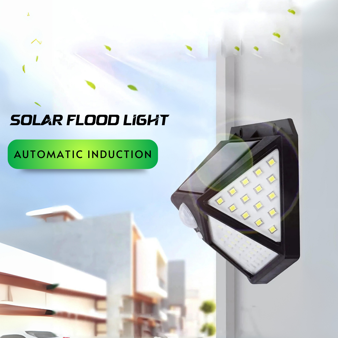 Solar LED Motion Sensor Wall Lamp