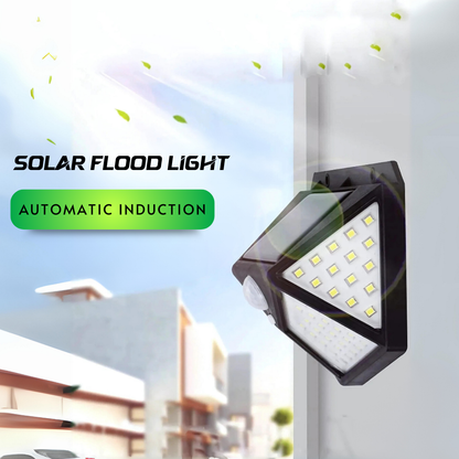 Solar LED Motion Sensor Wall Lamp