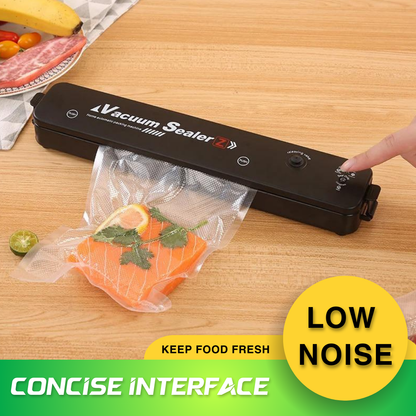 Vacuum Sealer Machine with 10 Free Vacuum Bags – Preserve Freshness & Reduce Waste