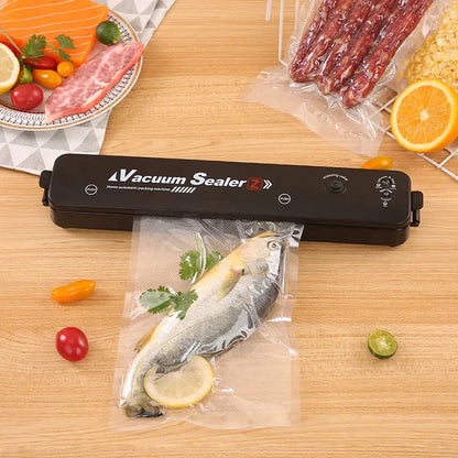 Vacuum Sealer Machine with 10 Free Vacuum Bags – Preserve Freshness & Reduce Waste