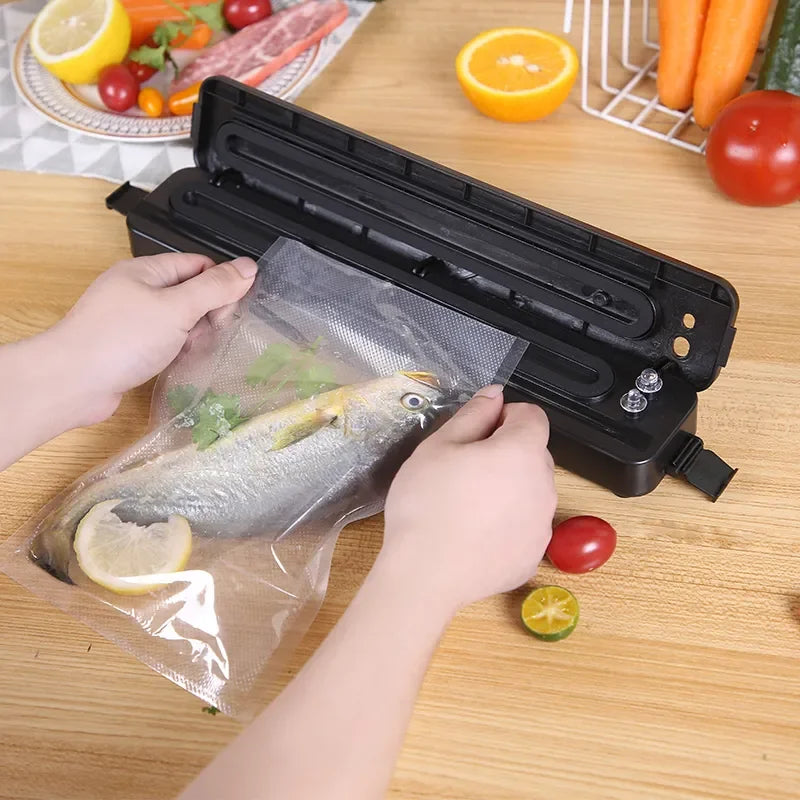 Vacuum Sealer Machine with 10 Free Vacuum Bags – Preserve Freshness & Reduce Waste