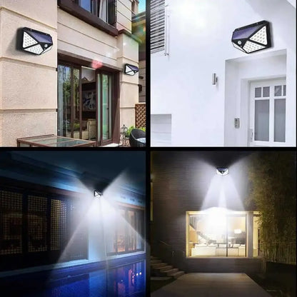 Solar LED Motion Sensor Wall Lamp