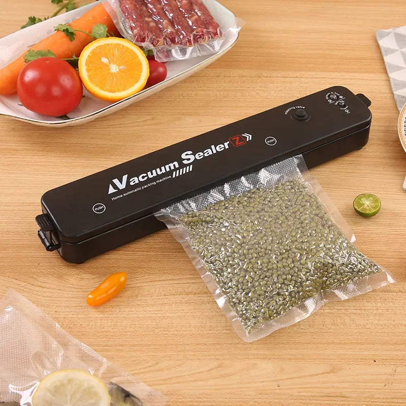 Vacuum Sealer Machine with 10 Free Vacuum Bags – Preserve Freshness & Reduce Waste